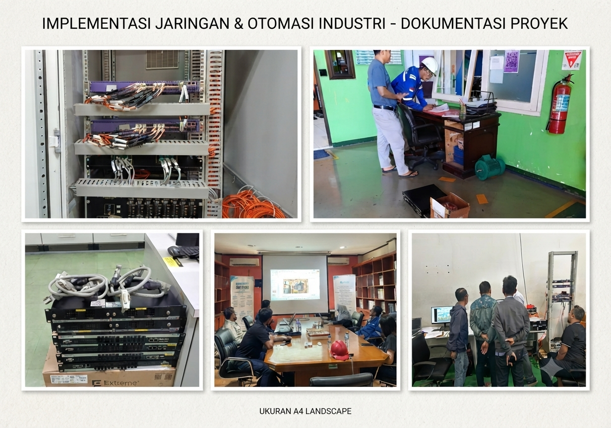 Pekerjaan Upgrade Foxboro Mesh Network PLTG Gresik Unit 3 & 4